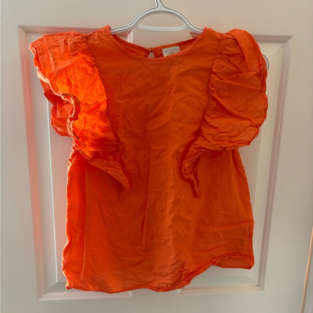 Women’s orange target top size xs